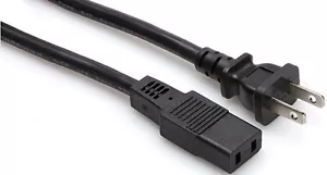 2-poliges Netzkabel für Studer Revox Rolle zu Rolle Bandrekorder - Bild 1 von 1