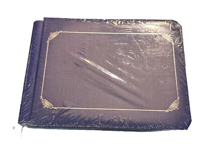 Mini SCRAPBOOK Creative Memories azul 8x6 azul com prata - Imagem 1 de 3