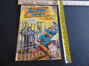 Action Comics #218 (DC 1956) Superman Tommy Tomorrow Congo Bill GD - Picture 1 of 13