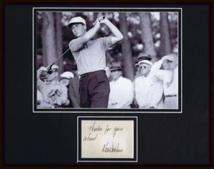 Ken Venturi Signed Framed 11x14 Photo Display - Picture 1 of 1