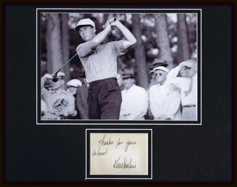 Ken Venturi Signed Framed 11x14 Photo Display  - Изображение 1 из 1