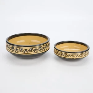 2 Weller Art Pottery "Scandia" Bowls 1915 - Picture 1 of 4