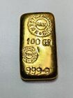 VINTAGE Rothschild & Sons 100 Grams Gold Bar