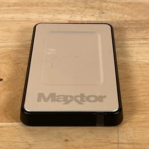 Disque dur externe portable Seagate Maxtor OneTouch-4 Mini noir 2,5 pouces 160 Go - Photo 1/3