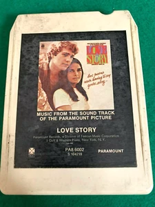 8-Track - Love Story Soundtrack - PA8 6002 - Paramount - Picture 1 of 4