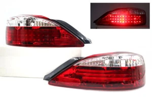 New Led Tail Lights Lamp Red Clear For 99 00 01 02 Nissan Silvia S15 L151U - Picture 1 of 7
