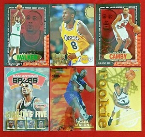 1996-97 NBA Hoops Jordan Iverson O'Neal BRYANT Nash SGC Allen RC