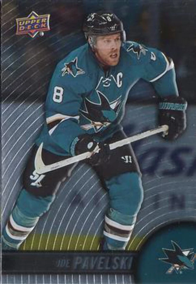 #7 Joe Pavelski - San Jose Sharks - 2017-18 Upper Deck Tim Hortons Hockey - Image 1 of 1