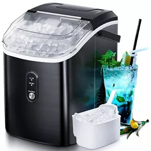 Nugget Countertop Ice Maker with Sonic Ice, 34lbs/24h, Self-Cleaning - Picture 1 of 7