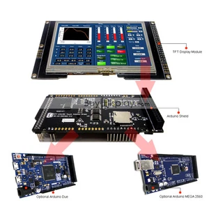 4.3" inch TFT LCD Resistive Touch Shield for Arduino Due,MEGA 2560 w/Library - Picture 1 of 3