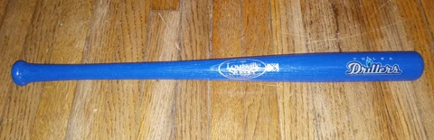 Tulsa drillers Mini Baseball Bat Promotional Logo Bat 18" Louisville slugger htf Cover