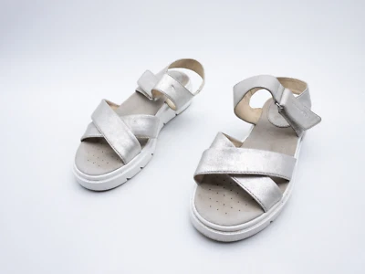 Geox Sandali Donna Tempo Libero Basse Calzatura Estiva Tgl 37 Eu Art. 31292-95 - Immagine 1 di 4