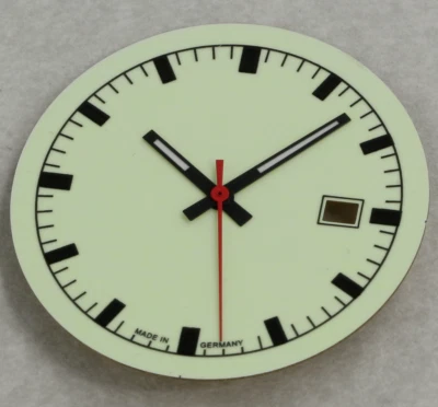 FULL LUMED DIAL for ETA 2824-2 + HANDS SET applied BGW9 Superluminova SET "NEW" - Image 1 of 2