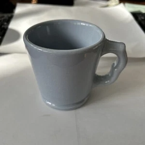 VICTOR Insulator Co Light BLUE Experimental Restaurant Ware Coffee Porcelain Mug - Picture 1 of 5