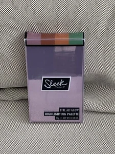 Sleek Highlighting Palette CTRL ALT GLOW 4 Shades 11g BNIB FREEPOST - Picture 1 of 4