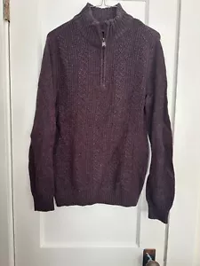 nwt marc anthony quarter zip sweater size small - Picture 1 of 3
