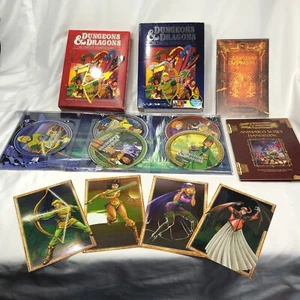 Dungeons & Dragons Animated Series RARE BEST BUY EXCLUSIVE LE w 4-Cards OOP DVD! - Picture 1 of 21