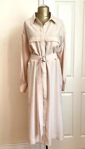 VESTIDO BLUSA CAMISA MARINA RINALDI by MAX MARA NUEVO DISEÑO DE LUJO XL ATEMPORAL ELEGANTE - Imagen 1 de 12