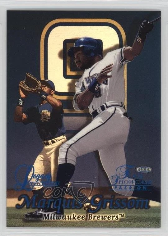 1999 Flair Showcase Row 2 Legacy Collection /99 Marquis Grissom #106L - Image 1 of 2