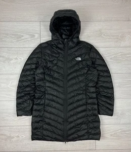 The North Face 800 Womens Black Long Down Puffer Jacket Womens Size XL - Picture 1 of 10