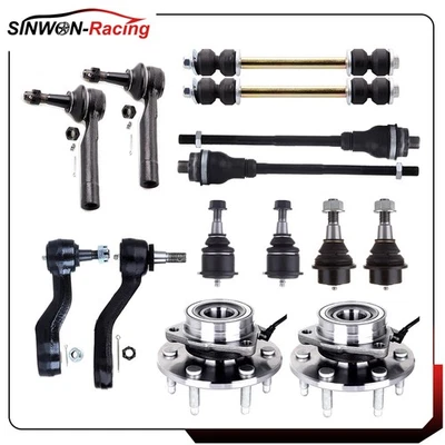 For Chevrolet Silverado 1500 1999-2006 Front Steering Tie Rod End Sway Bar End - Image 1 of 4