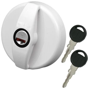 Tankdeckel Wassertankdeckel Wasser Trinkwasser Wohnwagen Wohnmobil STS weiß - Picture 1 of 3