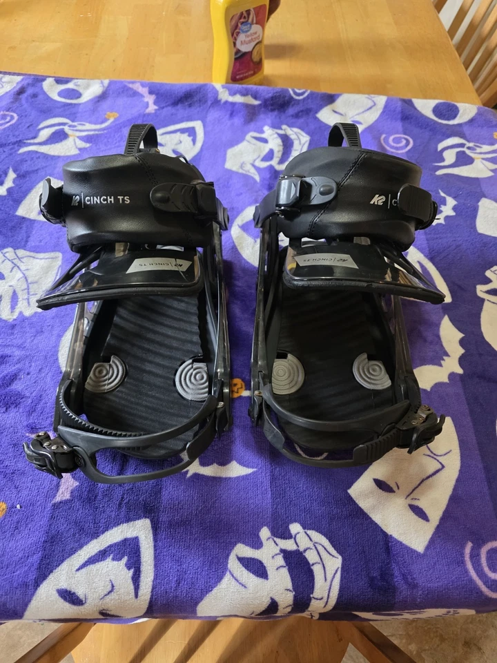 FIJACIONES SNOWBOARD HOMBRE CINCH TS TALLA GRANDE B2004001018 NEGRO Foto 1 de 4