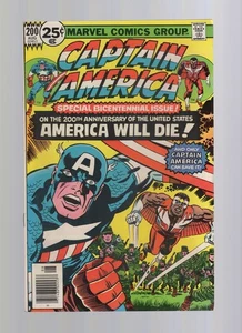 Captain America #200 - Falcon Appearance - Anniversary Issue - Higher Grade Plus - Picture 1 of 2