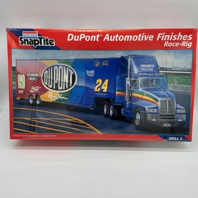 Jeff Gordon 24 DuPont Race Rig Snap Tite Modelo Kit Camión Nuevo Completo Sellado Foto 1 de 4