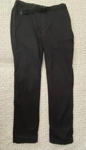 Uniqlo Women’s Pants Heattech Warm Lined Black Belted Size Small 30 X 30 - Picture 1 of 13