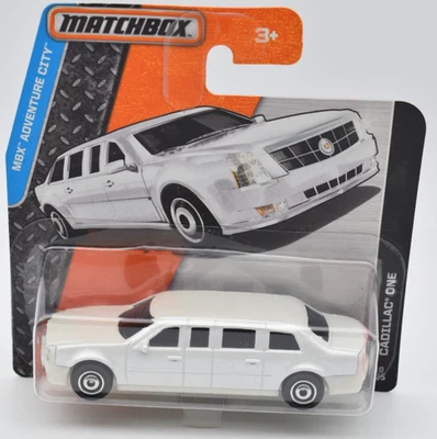 Matchbox Cadillac One auto 10/125 2016 superfast scheda corta - Immagine 1 di 2