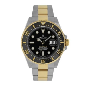 Reloj Rolex Sea-Dweller 43MM Negro Índice Marcadores de Hora Dial Cerámica - Imagen 1 de 9