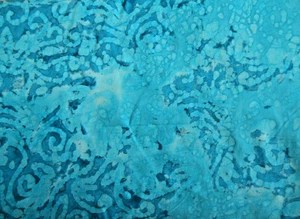 Moda BATIKS #b10012 "TURQUOISE " BTY - Picture 1 of 1