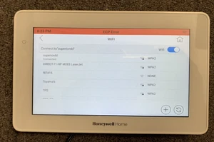 Honeywell Home Resideo 6290W Alarm Control Touchscreen Keypad-No Back Cover - Picture 1 of 4