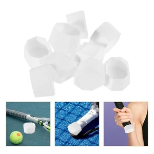 10 Stück Tennisschläger Griffabdeckung Schlägerreparatur Griff Endschild - Bild 1 von 12