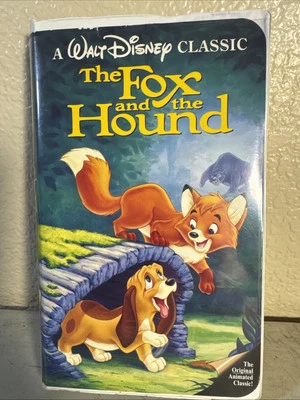The Fox and the Hound VHS Disney Clamshell Black Diamond - Image 1 of 3