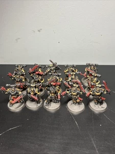 Warhammer 40K Caos Space Marine Legionaries x15 dipinto - Foto 1 di 5