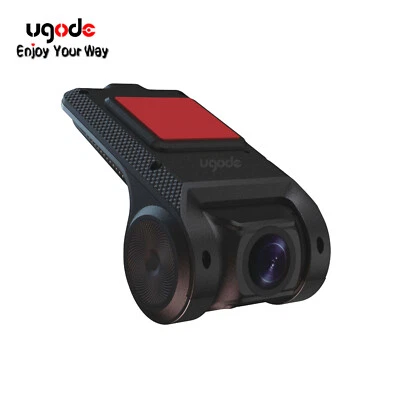USB Car DVR Dash Cam Camera ADAS Drive Video Recorder With Reversing Camera - Image 1 of 4