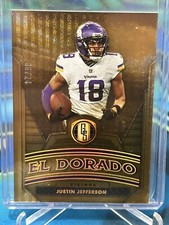 2023 Panini Gold Standard Football Justin Jefferson El Dorado /24 Case Hit 