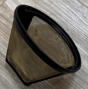 Cuisinart SS-15 Coffee Maker Replacement Parts Goldtone Basket Filter - Picture 1 of 3