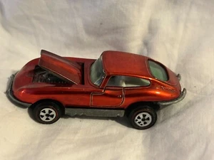 Vintage (1969) Johnny Lightning Topper Custom XKE Red Hot Wheels - Picture 1 of 4