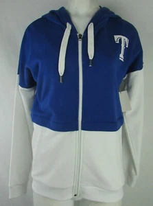 Texas Rangers G-III Women's Full Zip Multi Color Graphic Hoodie MLB - Picture 1 of 6