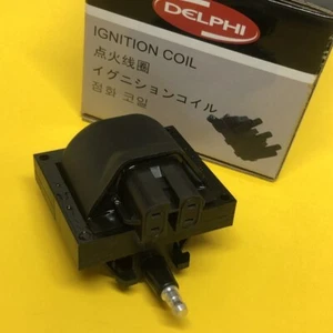 Ignition coil for Nissan N13 PULSAR 1.8L 87-91 18LE Delphi 2 Yr Wty - Picture 1 of 2