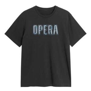 Opera 3D Black T-Shirt - Picture 1 of 12