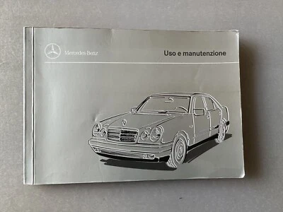 Libretto Uso E Manutenzione Mercedes W 210 Classe E Istruzioni - Immagine 1 di 3