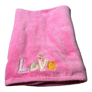 CARTER’S JUST ONE YOU Babydecke "LOVE" rosa Birdie 29"x40" - Bild 1 von 6