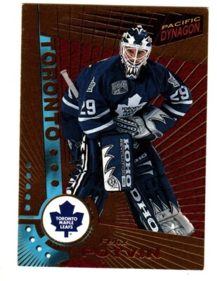 Felix Potvin TORONTO MAPLE LEAFS 1997-98 Pacific Dynagon #122 - Image 1 of 2