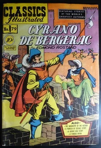 Classics Illustrated #79 Cyrano Debergerac LDC HRN 78, VG+/F- 1st Print 1/1951 - Picture 1 of 2