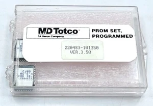 MD Totco Prom Set, Programmed 220483-101350 Ver.3.50 515449 - Picture 1 of 5