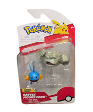 Pokémon Mudkip & Geodude Battle Figure 2 Pack Jazwares Toys 2022 NEW